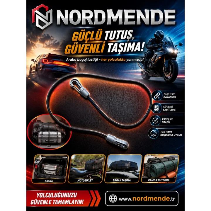 Mey İthalat® Nordmende Bagaj Lastiği