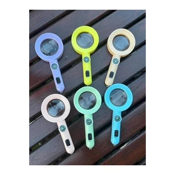 Mey İthalat® OLG-LS888 IŞIKLI PUSULALI PRO BÜYÜTEÇ ADET FİYATIDIR