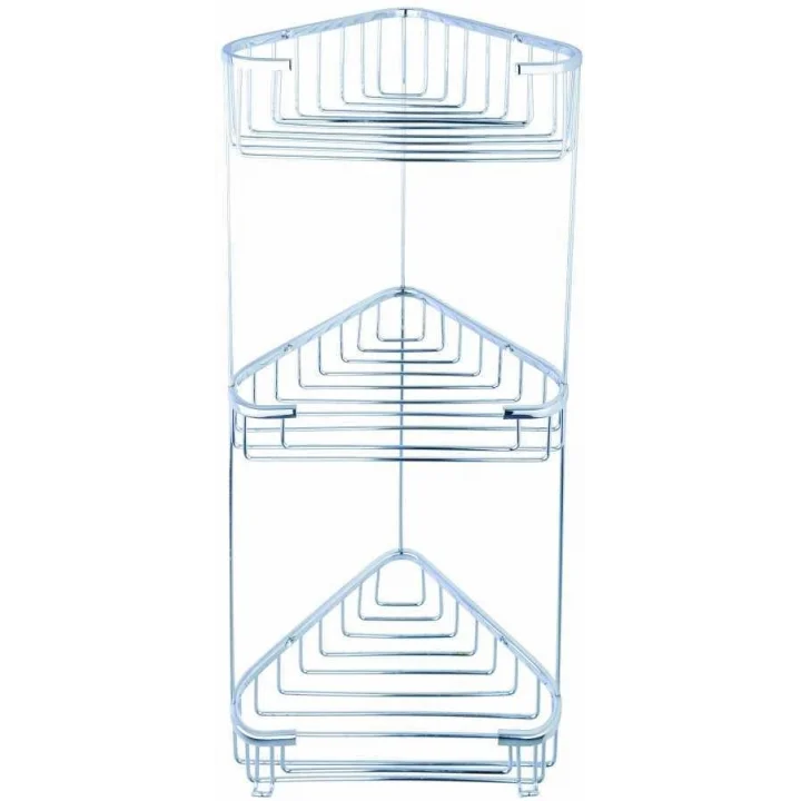 Mey İthalat® Onno Krom Köşe Süngerlik 18X18 Üçlü