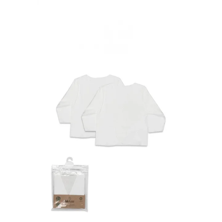 Mey İthalat®   Organik 2Li Basic İç Zıbın 17120 Ekru