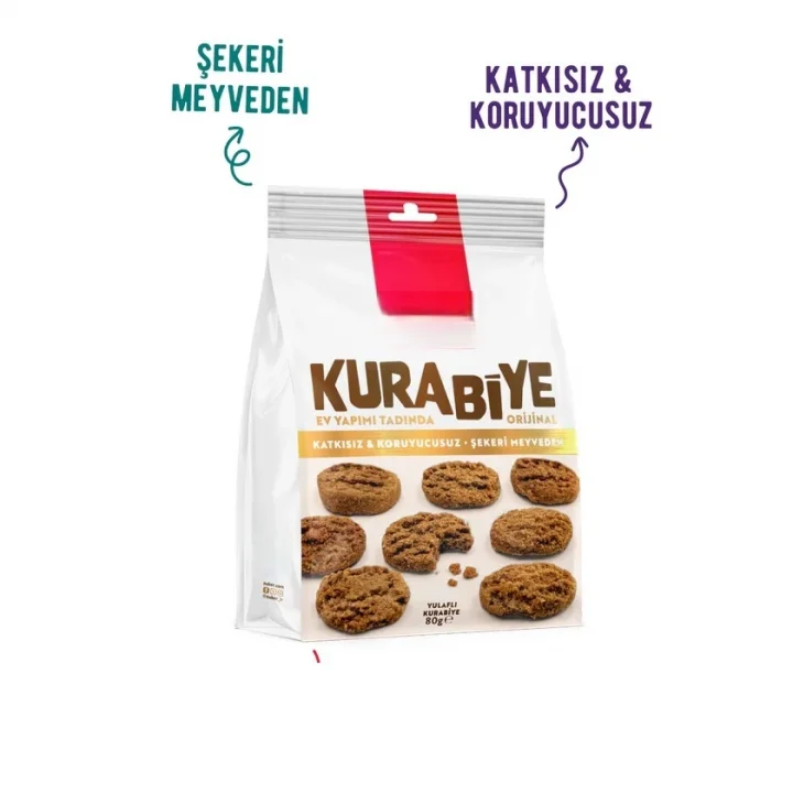 Mey İthalat® Orijinal Yulaflı Kurabiye 80 Gr Yulaflı
