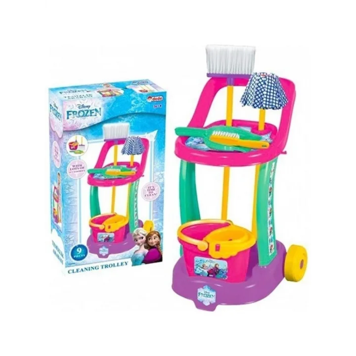 Mey İthalat® Orjinal Lisanslı Frozen Temizlik Arabası