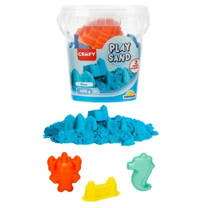 Mey İthalat® Oyun Kumu Seti Mavi 450 g