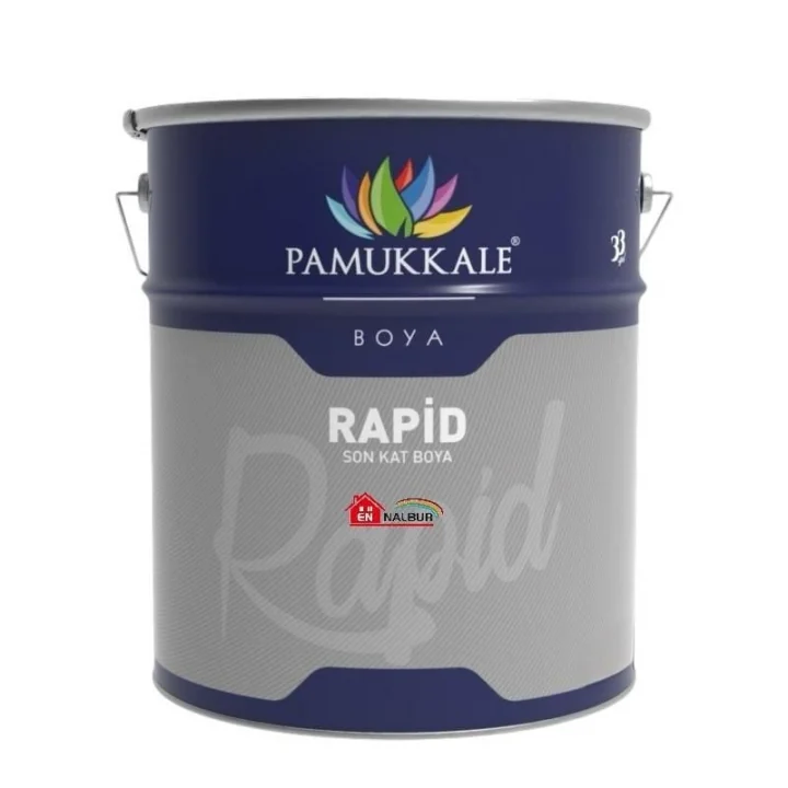 Mey İthalat® Pamukkale Rapid Endüstriyel Boya 2,5 Kg 9005 Siyah