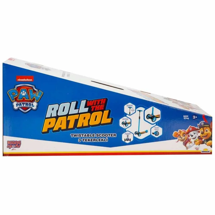 Mey İthalat® Paw Patrol 3 Tekerlekli Twistable Scooter