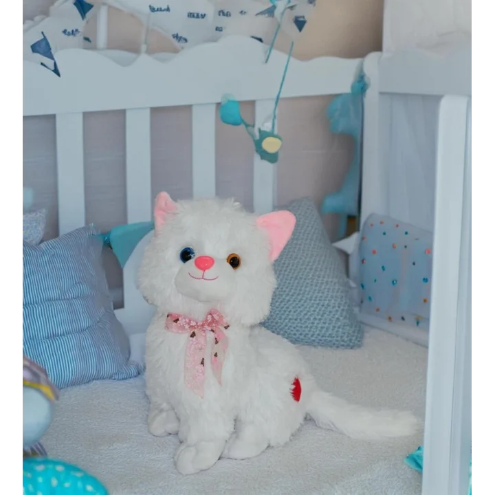 Mey İthalat® PELUŞ KEDİ 33CM HALLEY