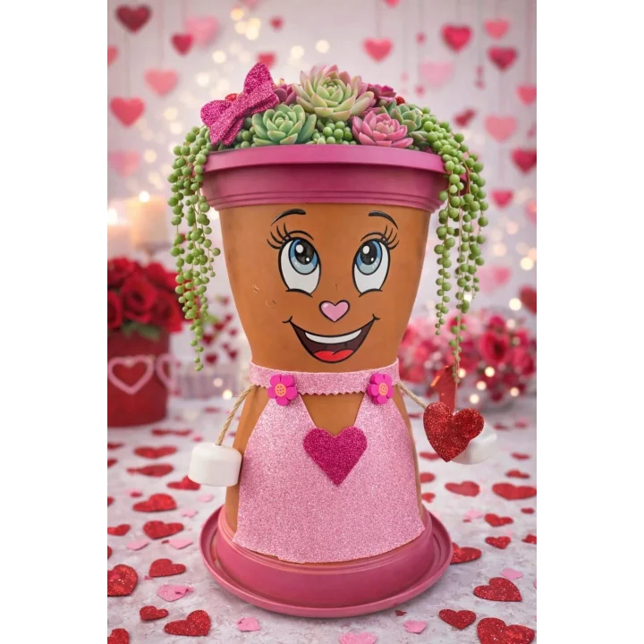 Mey İthalat® PEMBE SULTAN  Saksı 1,7 Litre