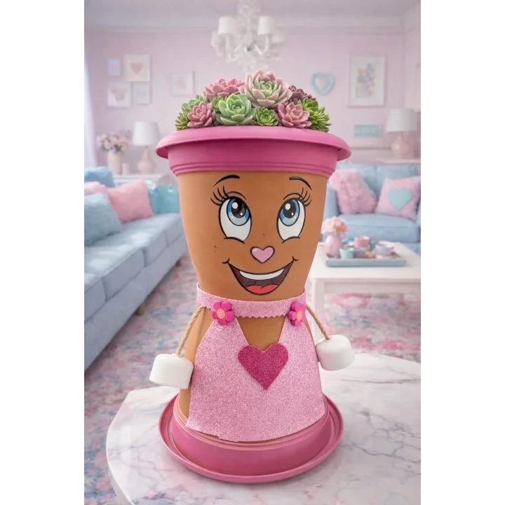 Mey İthalat® PEMBE SULTAN  Saksı 1,7 Litre