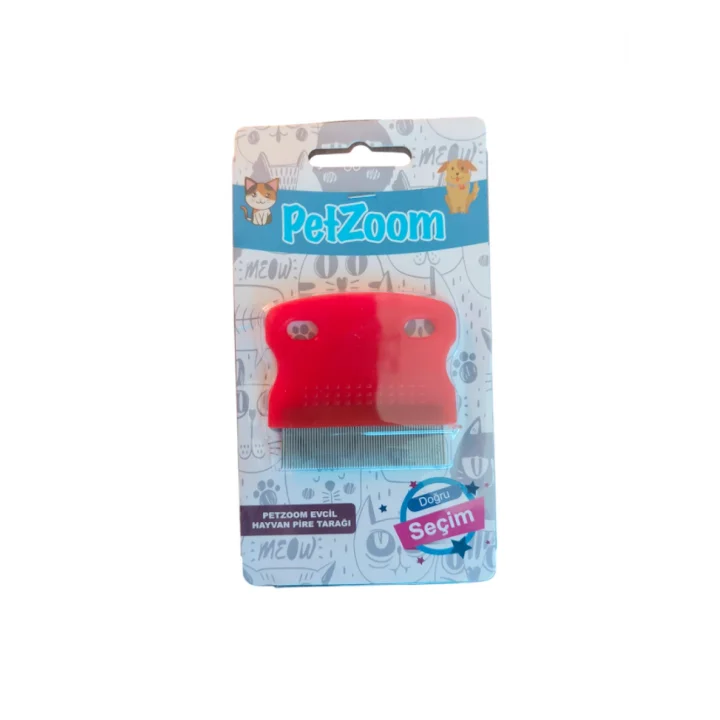 Mey İthalat® Petzoom Kedi Köpek Bit Pire Tarağı