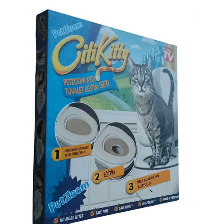 Mey İthalat® Petzoom Klozet Kedi Tuvaleti ***