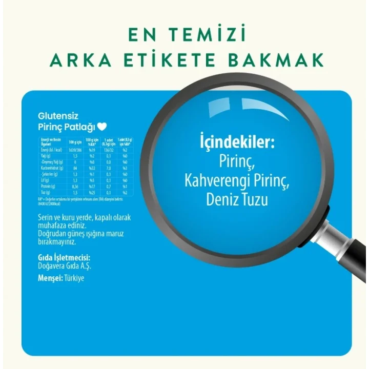Mey İthalat® Pirinç Patlağı 100 Gr