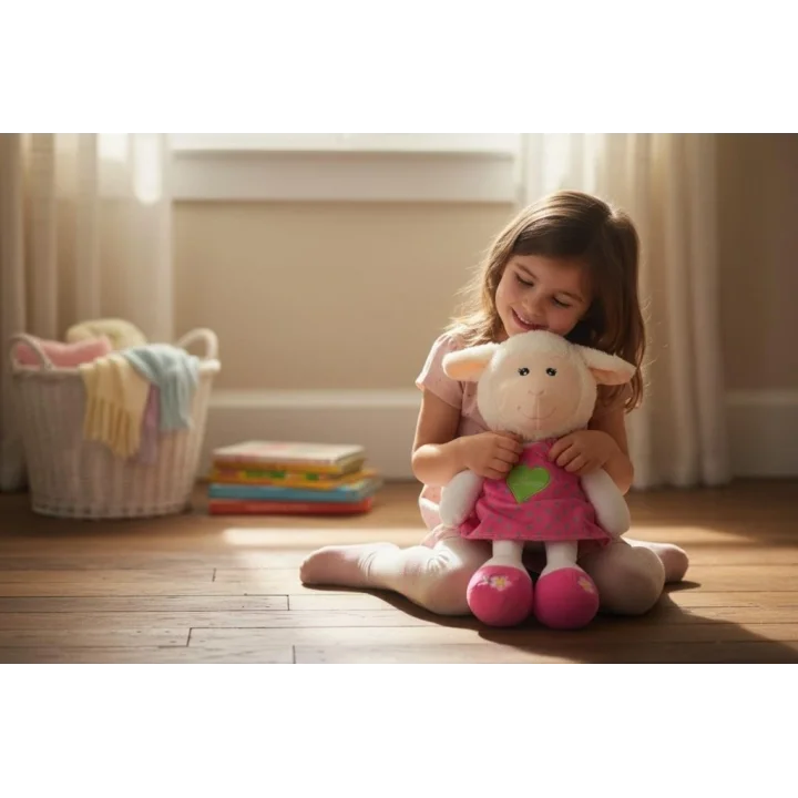 Mey İthalat® PL5016 40 CM ELBİSELİ KUZU