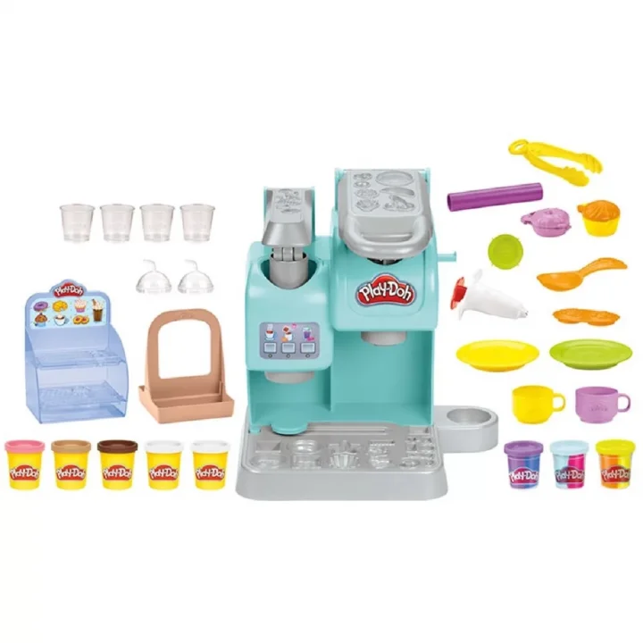 Mey İthalat® Play-Doh Süper Renkli Kafe Oyun Seti