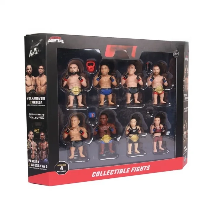 Mey İthalat® PMI/UFC2070 Kafes Dövüşçüleri 8li Koleksiyon Figür Seti