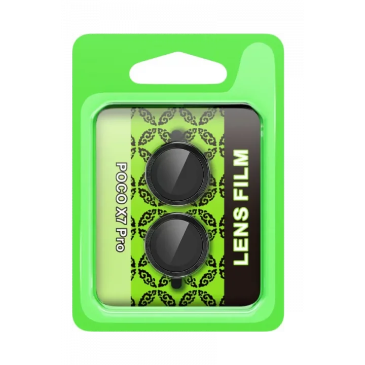 Mey İthalat®   Poco X7 Pro Raze Metal Kamera Lens - Siyah