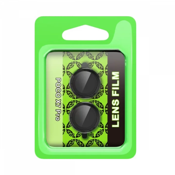 Mey İthalat®   Poco X7 Pro Raze Metal Kamera Lens - Siyah