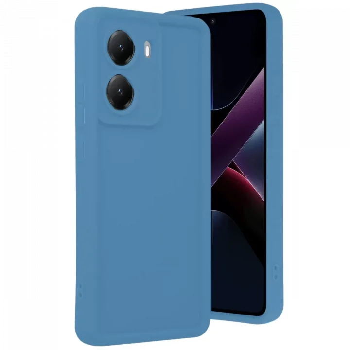 Mey İthalat®   Poco X7 Pro Viera Silikon - Mavi