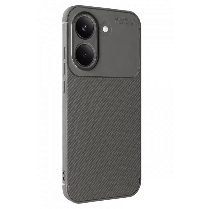 Mey İthalat®   Poco X8 Pro Auto Focus Karbon Kapak - Gri