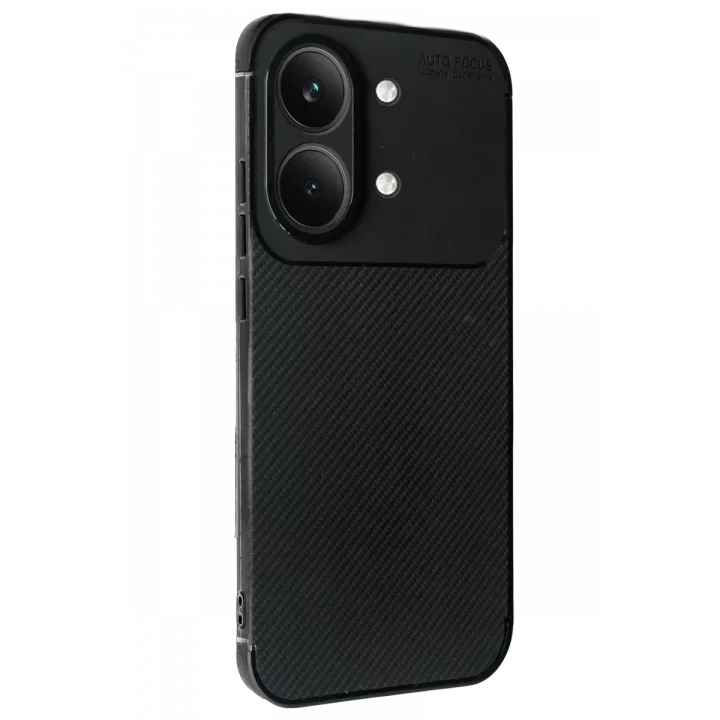 Mey İthalat®   Poco X8 Pro Max Auto Focus Karbon Kapak - Siyah
