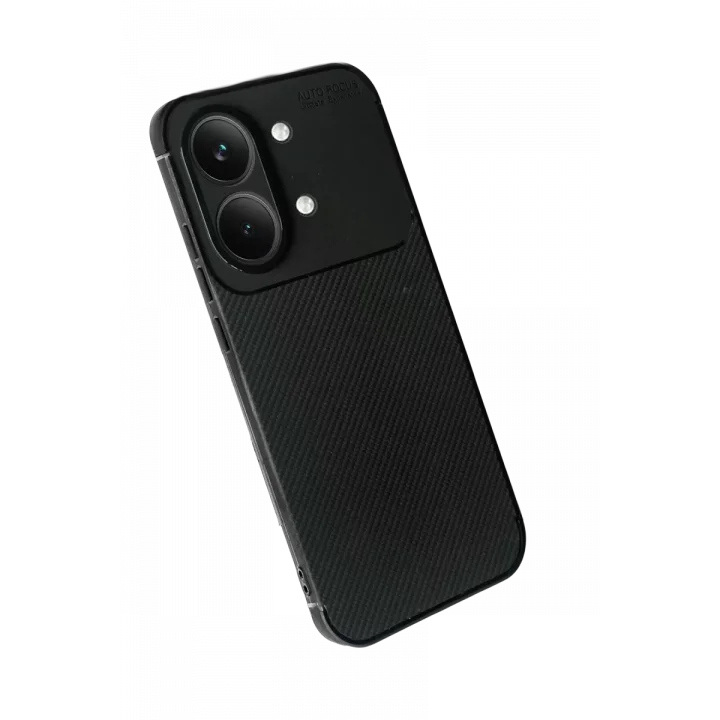 Mey İthalat®   Poco X8 Pro Max Auto Focus Karbon Kapak - Siyah