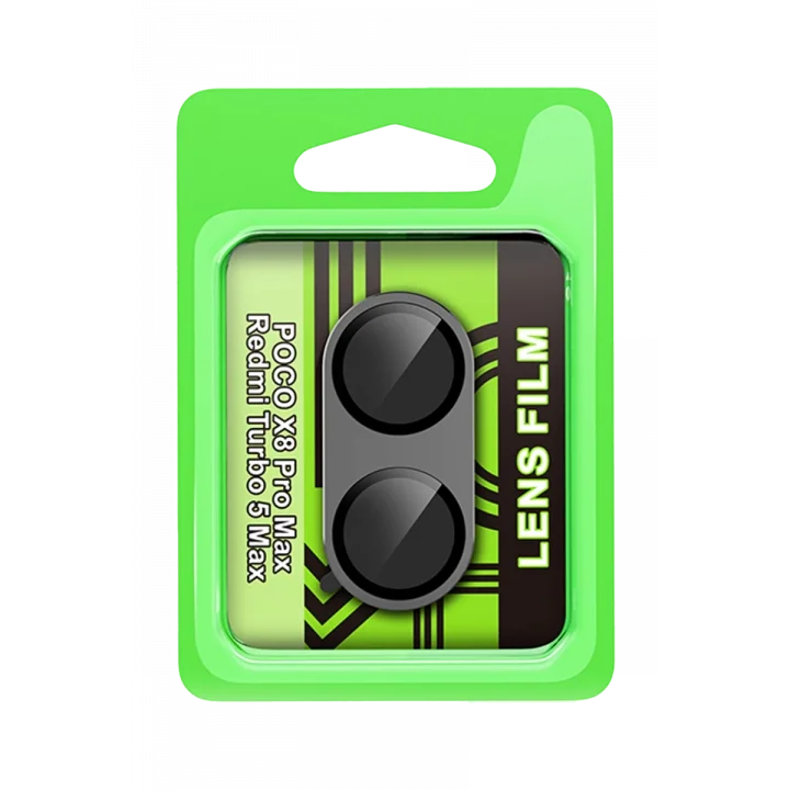 Mey İthalat®   Poco X8 Pro Max Raze Metal Kamera Lens - Siyah