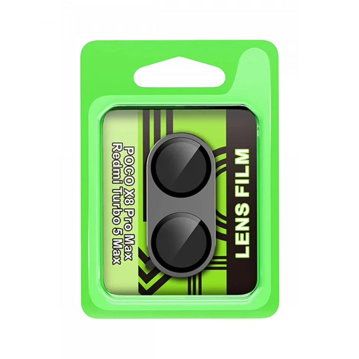 Mey İthalat®   Poco X8 Pro Max Raze Metal Kamera Lens - Siyah
