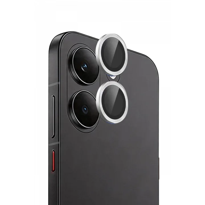 Mey İthalat®   Poco X8 Pro Raze Metal Kamera Lens - Gümüş