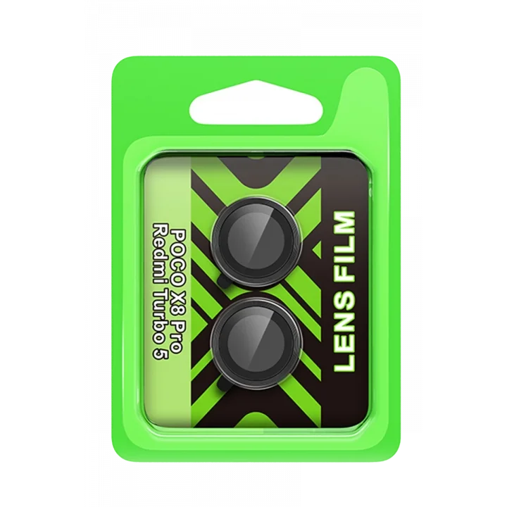 Mey İthalat®   Poco X8 Pro Raze Metal Kamera Lens - Siyah