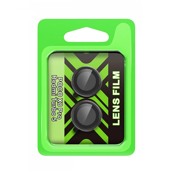 Mey İthalat®   Poco X8 Pro Raze Metal Kamera Lens - Siyah