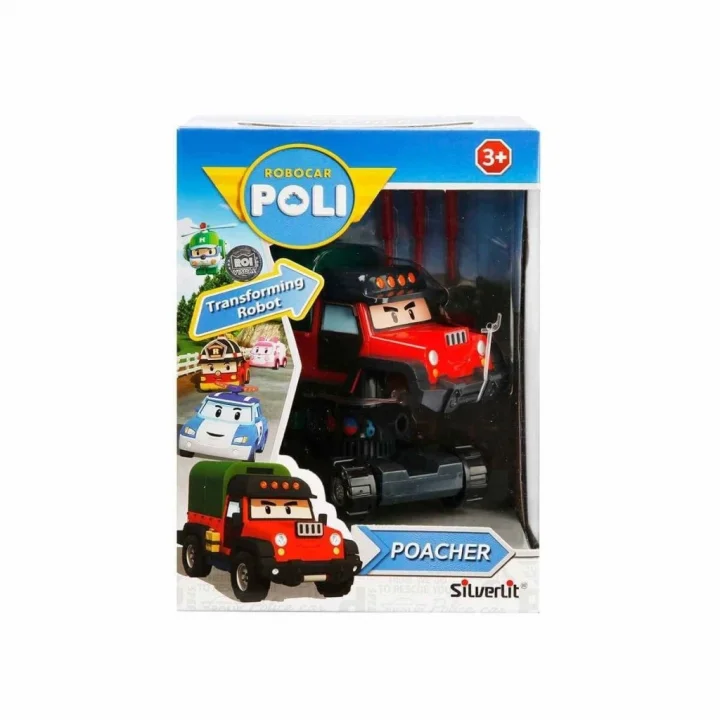 Mey İthalat®  POLI 83360 Robocar Poli Hareketli Figür Poacher