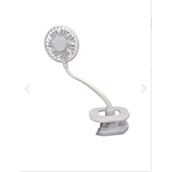 Mey İthalat® Portatif Işıklı Mini Klipsli Fan