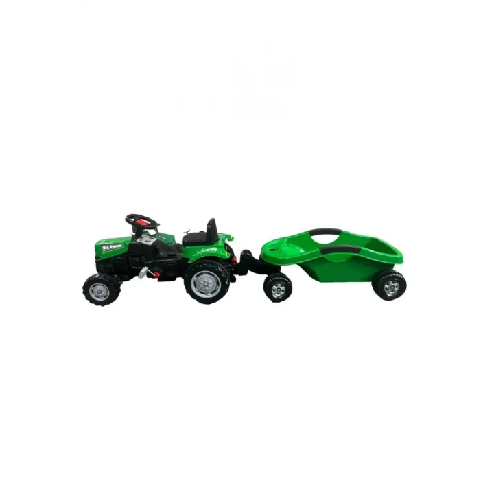 Mey İthalat®  Power Pedallı Big Trolley Traktör 07-320