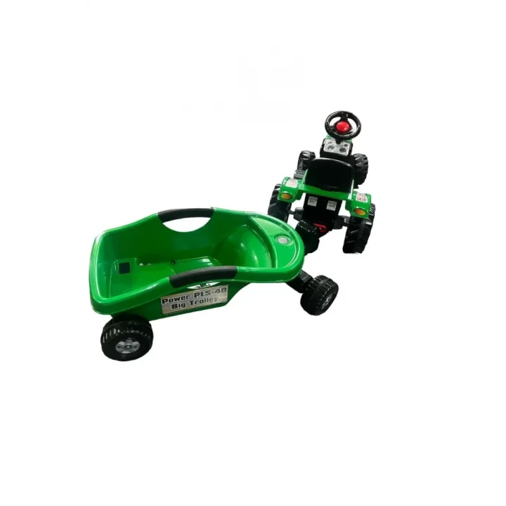 Mey İthalat®  Power Pedallı Big Trolley Traktör 07-320