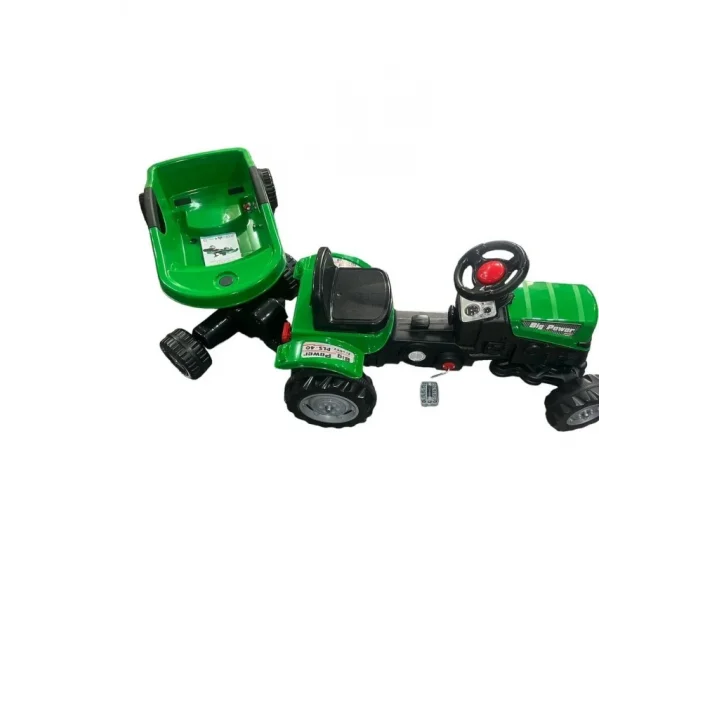Mey İthalat®  Power Pedallı Big Trolley Traktör 07-320