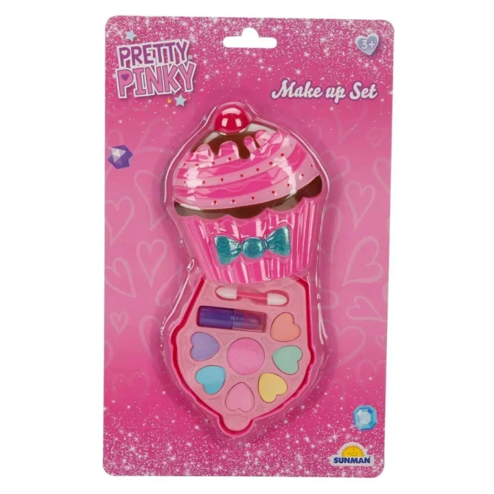 Mey İthalat®  Pretty Pinky Makyaj Güzellik Seti