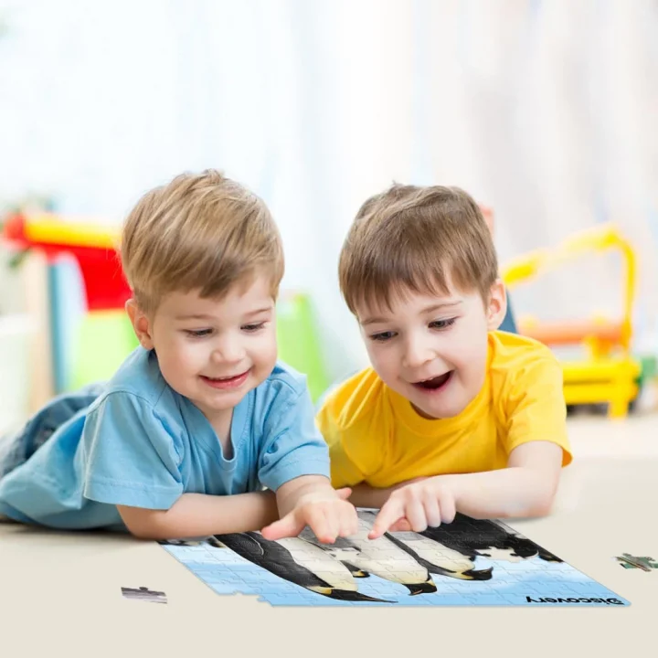 Mey İthalat®  Prime 3D - Penguen Pelüş ve Selfie 48 Parça Puzzle 15809