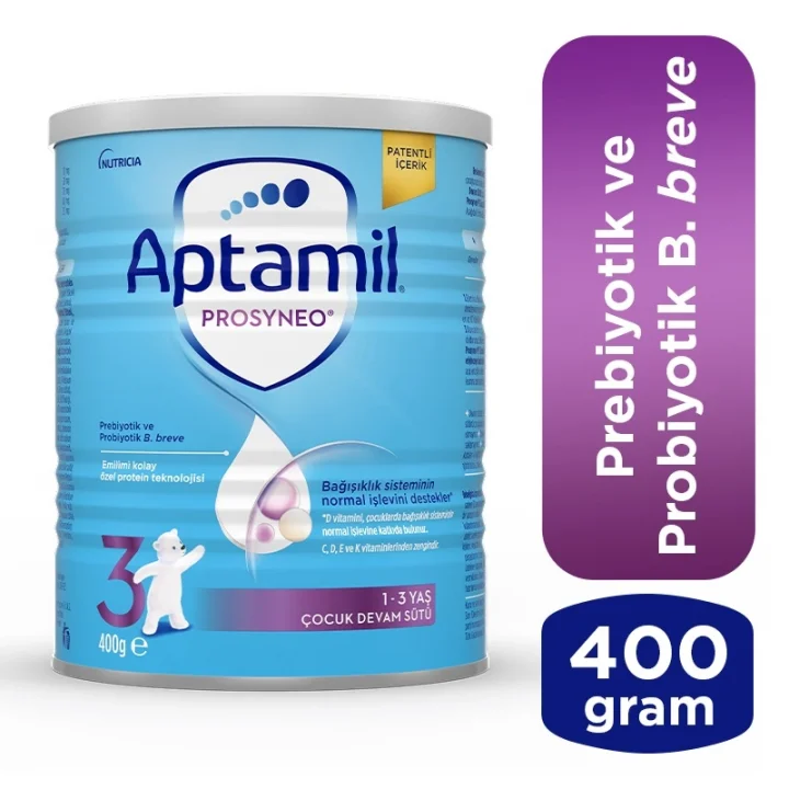 Mey İthalat®   Prosyneo Çocuk Devam Sütü No3 1 Yaş+ 400 Gr