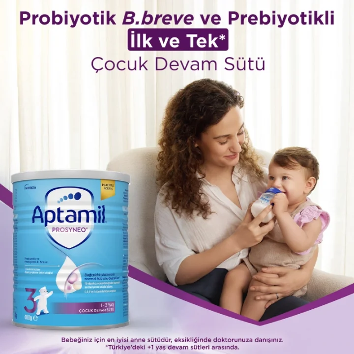 Mey İthalat®   Prosyneo Çocuk Devam Sütü No3 1 Yaş+ 400 Gr