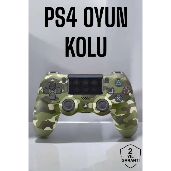 Mey İthalat® PS4 Oyun Kolu Kamuflaj Desenli Joystick