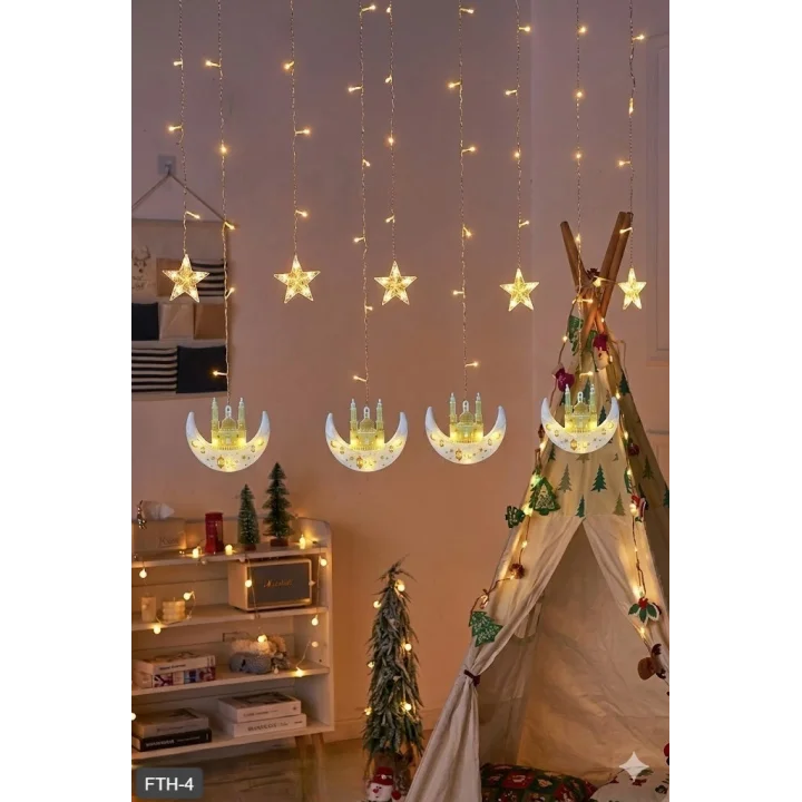 Mey İthalat® Ramazan Perde LED Işık 3 Metre