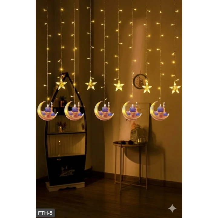 Mey İthalat® Ramazan Perde LED Işık 3 Metre