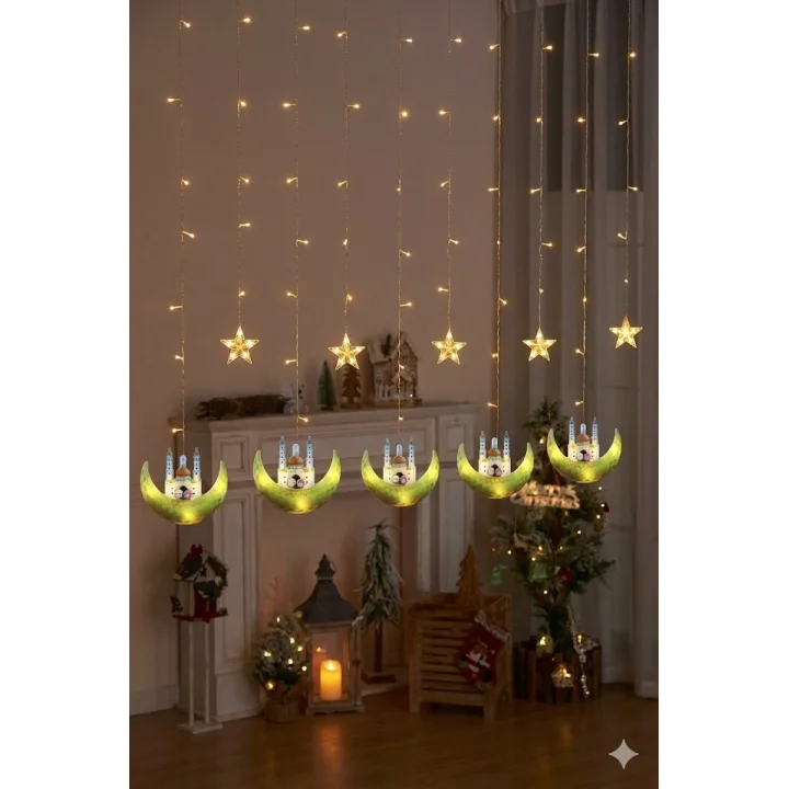 Mey İthalat® Ramazan Perde LED Işık 3 Metre