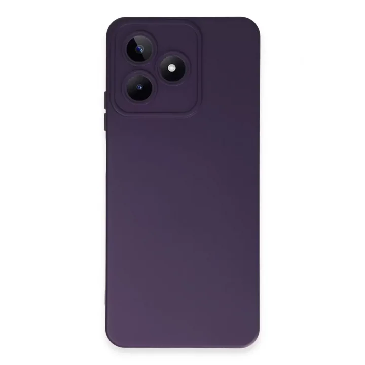 Mey İthalat®  Realme C53 Kılıf Nano içi Kadife Silikon - Mor