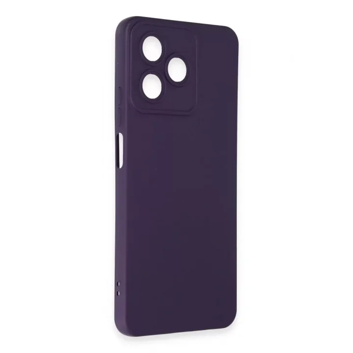 Mey İthalat®  Realme C53 Kılıf Nano içi Kadife Silikon - Mor