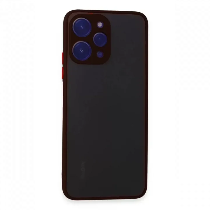 Mey İthalat®   Redmi 12 Kılıf Montreal Silikon Kapak - Siyah