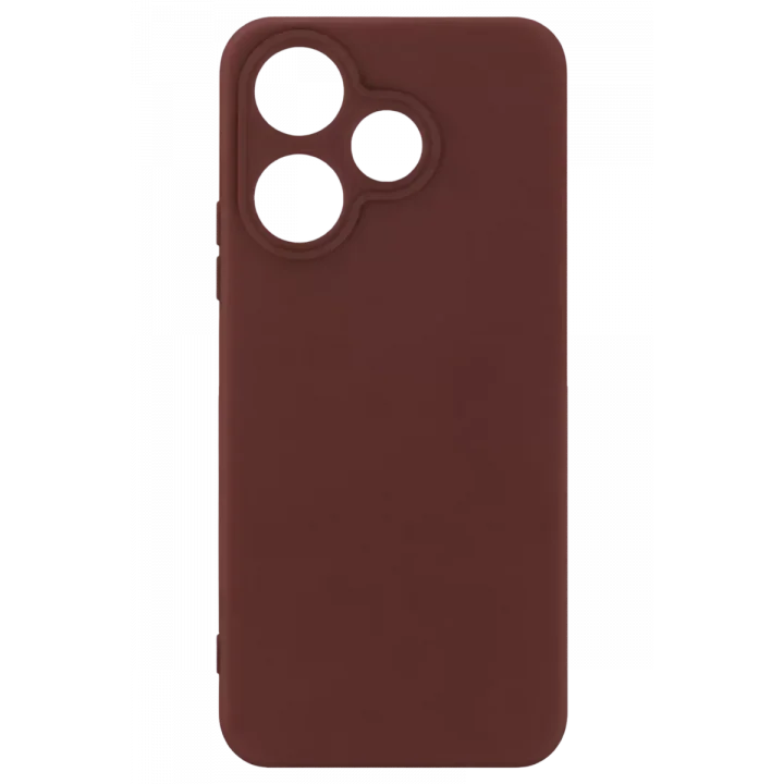 Mey İthalat®   Redmi 13 4G Kılıf First Silikon - Bordo
