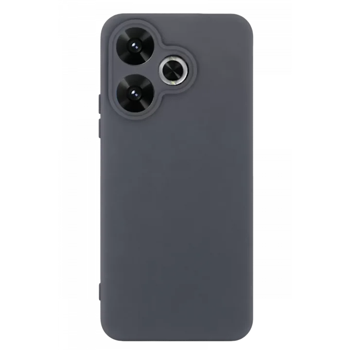 Mey İthalat®   Redmi 13 4G Kılıf First Silikon - Gri