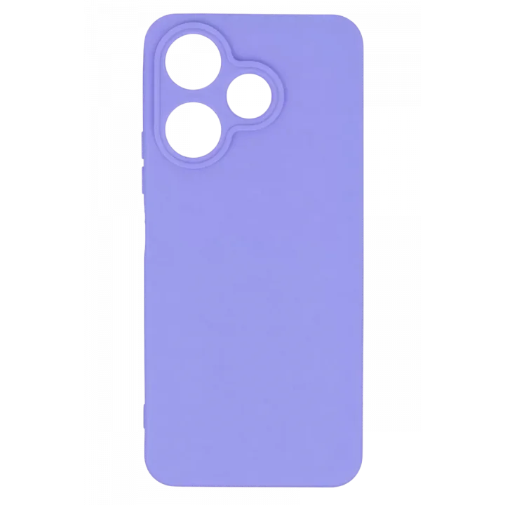 Mey İthalat®   Redmi 13 4G Kılıf First Silikon - Lila