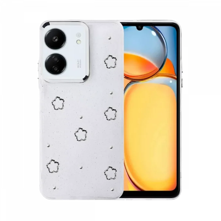 Mey İthalat®   Redmi 13C Fiyonk Desenli Kapak - Desen 2
