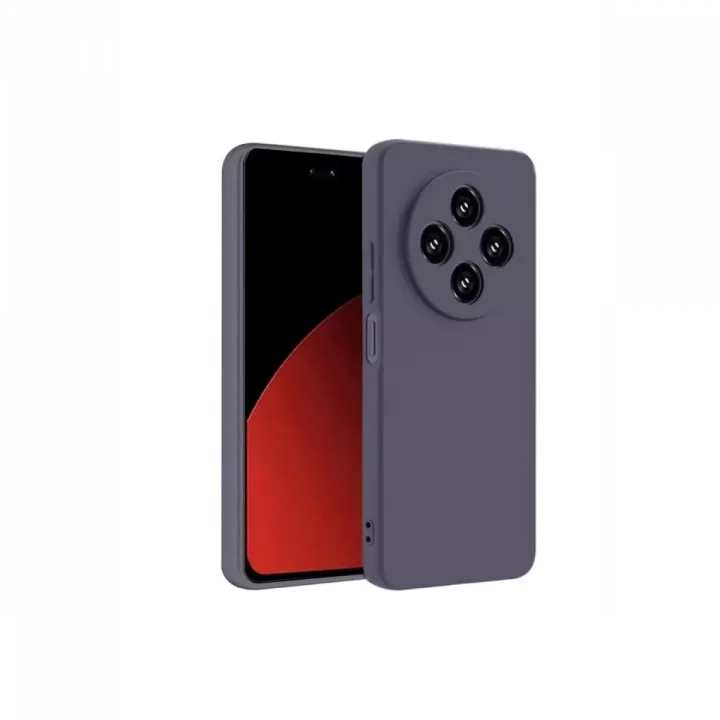 Mey İthalat®   Redmi 14C Kılıf First Silikon - Mürdüm